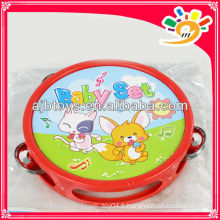 Lovely Cartoon Plastic Tambourine Hand Bell Toy Cartoon Design Tambourine Pour Enfants